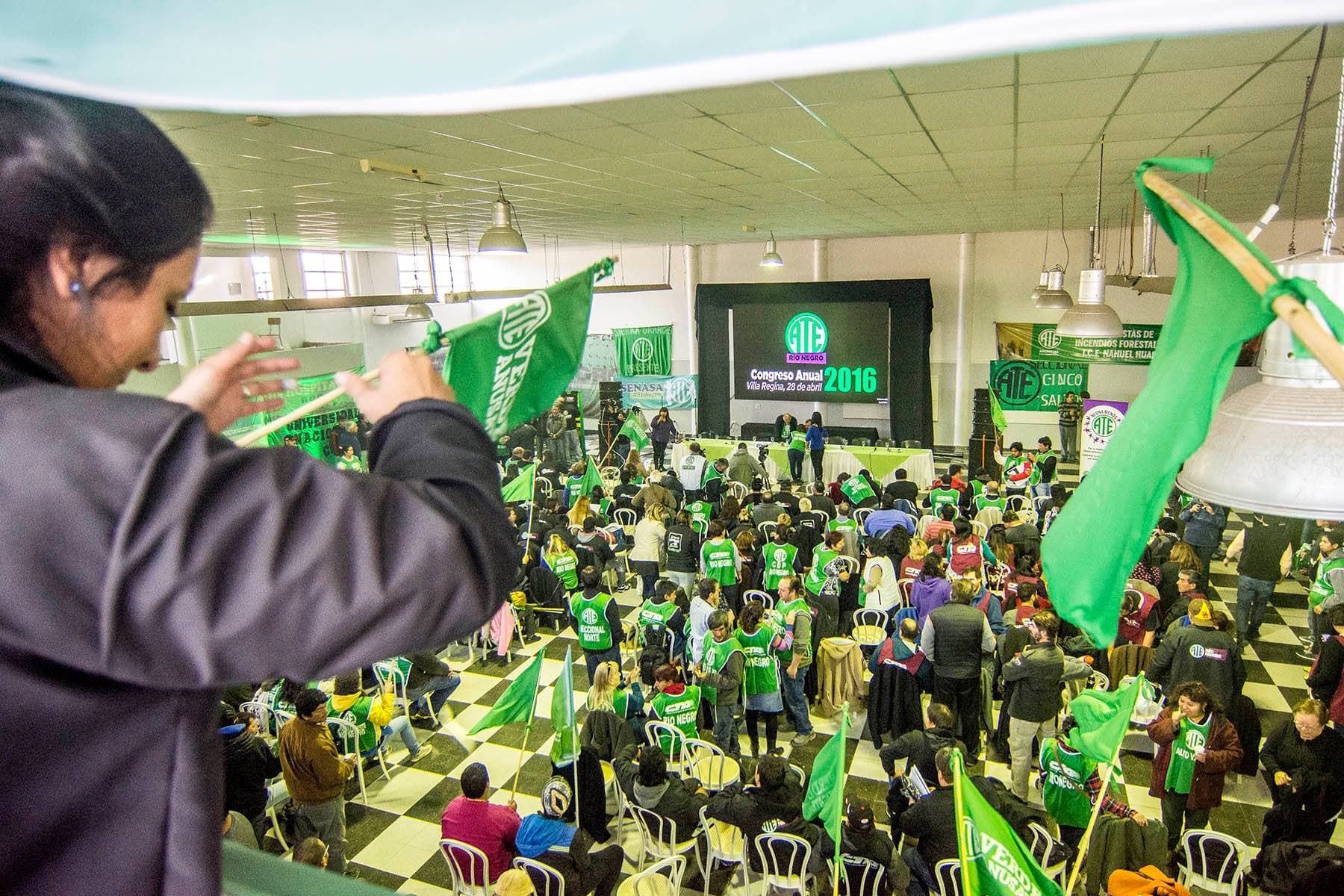 ATE amenaza con un «Paro General» para el 31 de mayo si el Gobierno no le otorga una audiencia