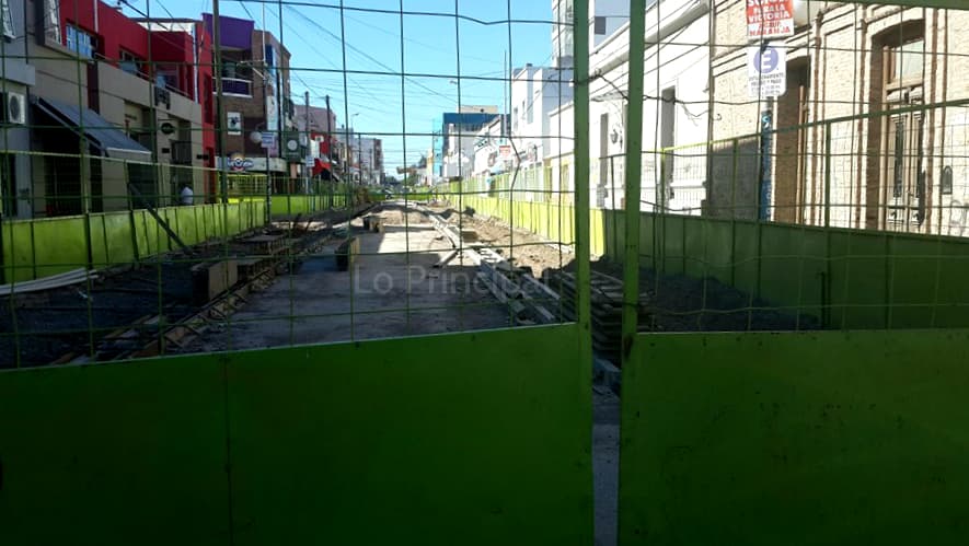 Podrían no pagar la tasa municipal los comerciantes afectados por la obra de la calle Buenos Aires