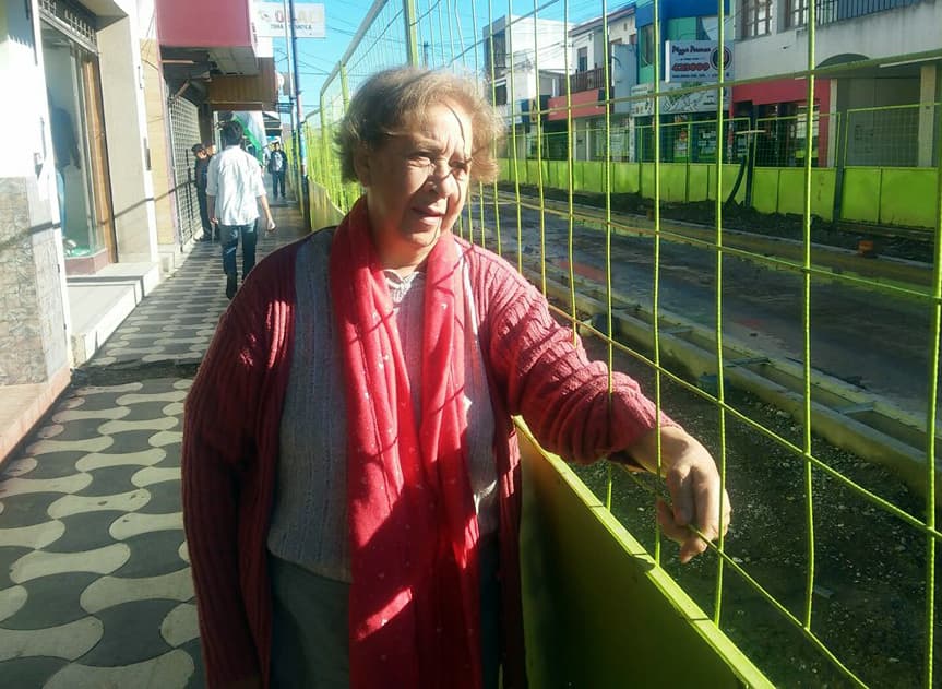 “Es lamentable pero hubo una pérdida económica total” por el retraso de la obra de la calle Buenos Aires
