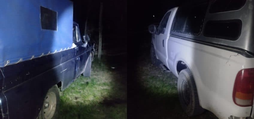 Secuestraron dos camionetas que trasladaban pasajeros de forma irregular en Guardia Mitre