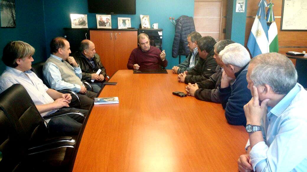 La CGT se reunió con el vicegobernador Pedro Pesatti.