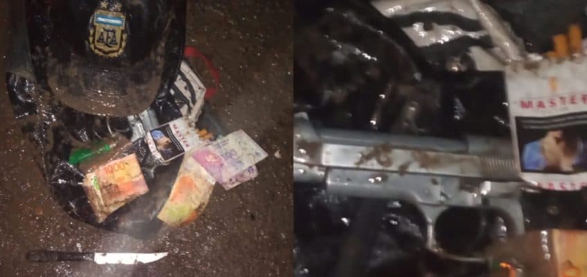 Detienen a dos individuos por amenazar a una mujer con una réplica de arma de fuego