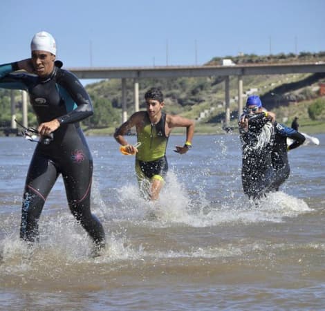 Este sábado finaliza la tercera y última fecha del Triatlón Short en Viedma
