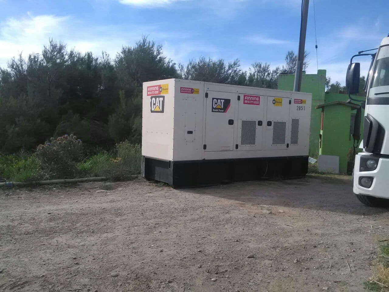 Colocan grupos electrógenos en El Cóndor, en Las Grutas y San Antonio Oeste para evitar cortes de agua