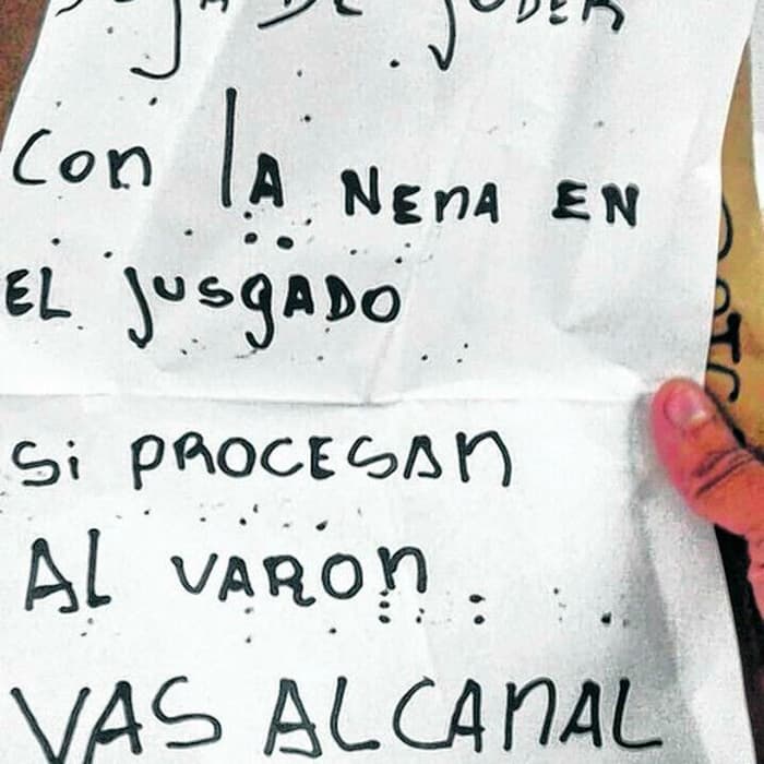Nueva amenaza de muerte para el psicólogo de la chica que denunció a Rubén López