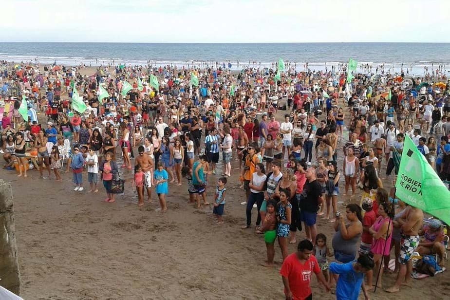 Durante la primer quincena de enero hubo más de 90.000 turistas en Las Grutas