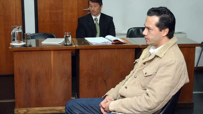 Llambay al Penal de Viedma luego de ser recapturado en Puerto Madero