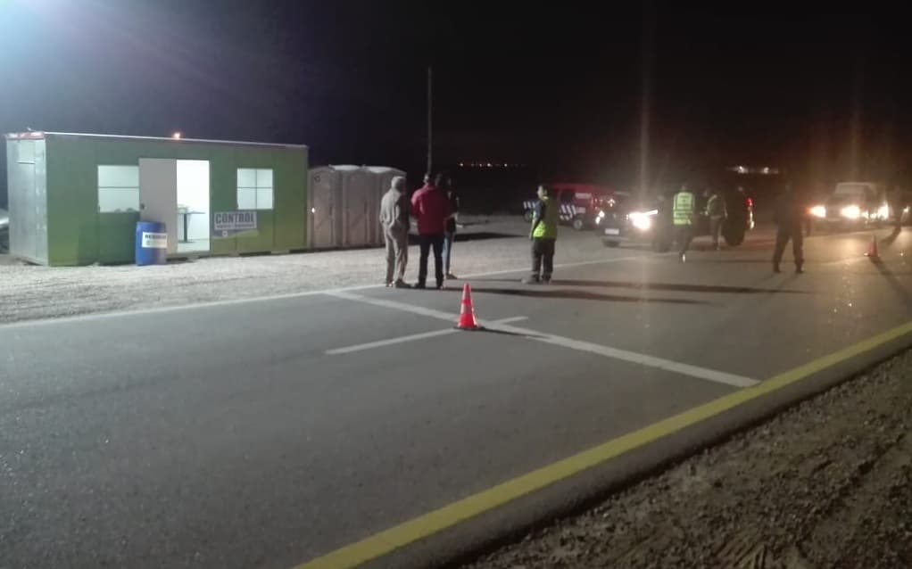 Se inició el operativo cerrojo en Las Grutas, con la verificación del intendente de San Antonio