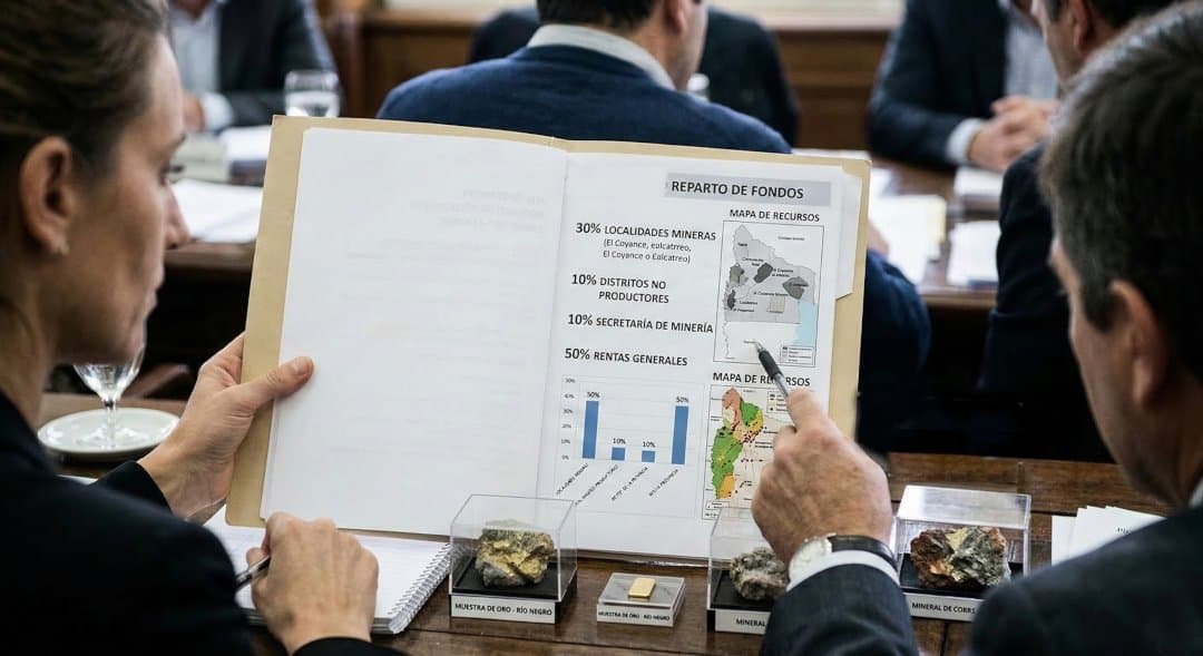 La legislatura recibió proyectos de distintos bloques para cambiar distribución de regalías mineras