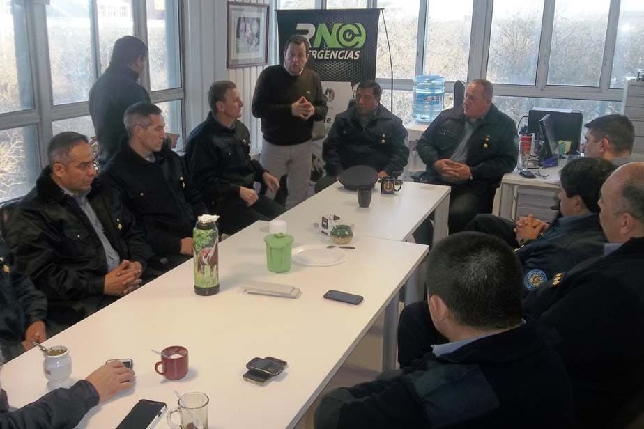 Avanzan los trabajos para la colocación de nuevas cámaras de seguridad en Viedma