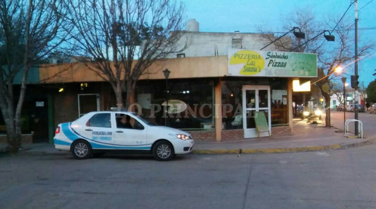 Intentaba robar en una pizzería y fue detenido