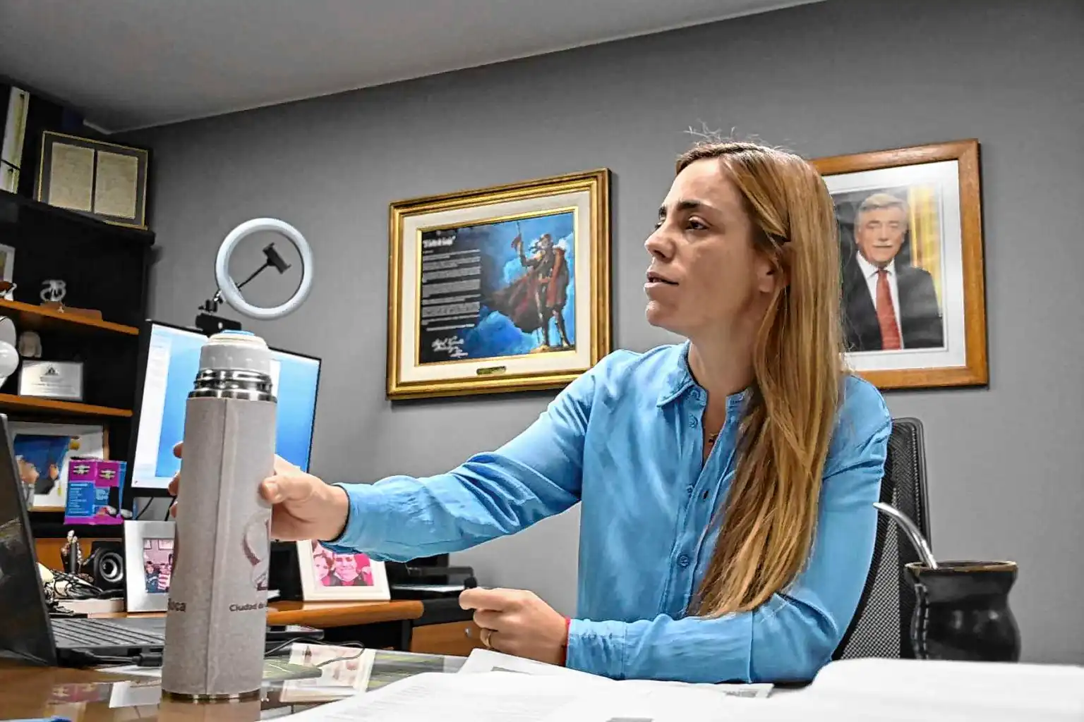 «Me gustaría ser la candidata». «Ojalá pueda tener la oportunidad de gobernar a Río Negro»