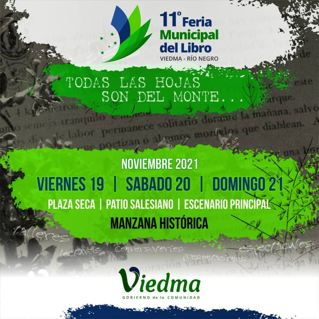Arranca la 11 edición de la Feria Municipal del Libro “Todas las hojas son del monte”