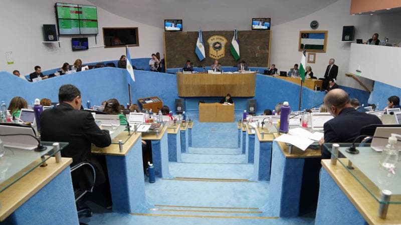 Sesiona la Legislatura de Río Negro, para tratar veinte iniciativas de primera vuelta y siete de segunda vuelta