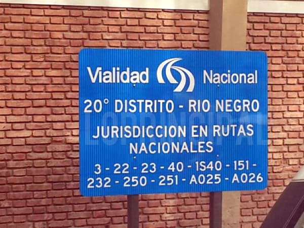 Sacan a Montero Espinosa de Vialidad Nacional en Viedma y nombran a Raúl Obieta